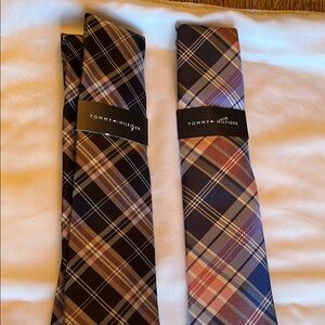 Tommy Hilfiger 2 men’s ties NWT